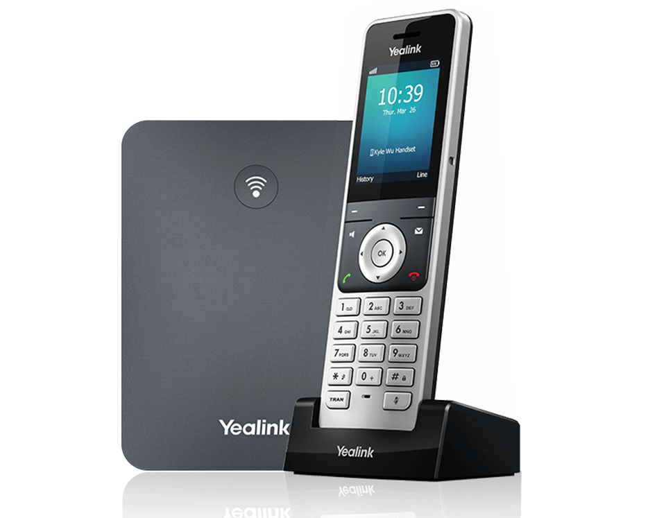 W76P DECT IP Phone High Performance (W70B Base Station with W56H Handset)