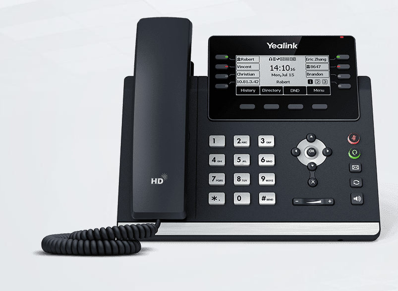 SIP-T43U IP Phone 12-line PoE 